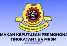 semak keputusan tawaran mrsm tingkatan 1 tingkatan 4