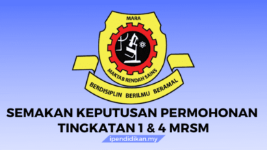 semak keputusan tawaran mrsm tingkatan 1 tingkatan 4