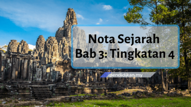 nota sejarah bab 3 tingkatan 4