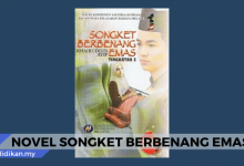 novel songket berbenang emas