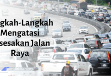 contoh karangan langkah langkah mengatasi kesesakan jalan raya