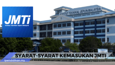 syarat syarat kemasukan JMTI