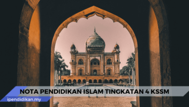 nota pendidikan islam tingkatan 4 kssm