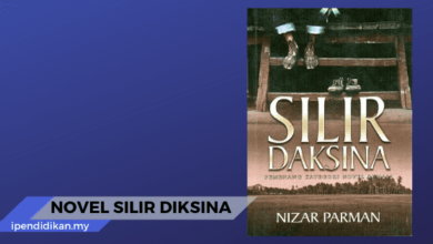 novel silir daksina sinopsis tema persoalan nilai pengajaran