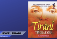 novel tirani tema persoalan sinopsis nilai pengajaran