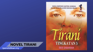 novel tirani tema persoalan sinopsis nilai pengajaran