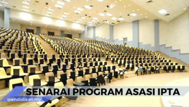 senarai program asasi IPTA