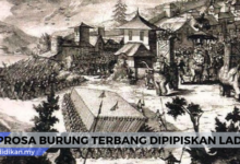 prosa burung terbang dipipiskan lada sinopsis tema persoalan nilai pengajaran