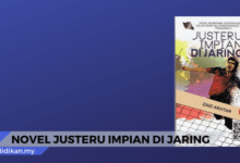 nota novel justeru impian di jaring sinopsis tema pengajaran