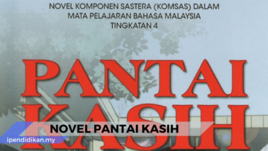 pantai kasih novel sinopsis tema persoalan nilai pengajaran