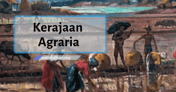 nota kerajaan agraria tamadun awal asia tenggara