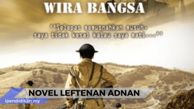 novel leftenan adnan sinopsis tema persoalan nilai pengajaran