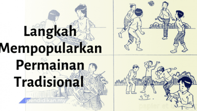 contoh karangan langkah mempopularkan permainan tradisional