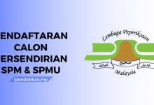 daftar calon persendirian spm spmu