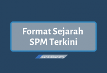 format kertas sejarah SPM terkini