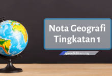 ipendidikan nota geografi tingkatan 1