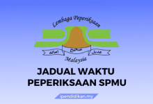 jadual peperiksaan spmu