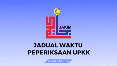 jadual waktu peperiksaan upkk