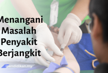 karangan cara menangani masalah penyakit berjangkit