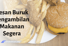 karangan kesan buruk pengambilan makanan segera