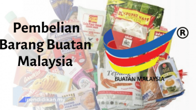 karangan pembelian barang buatan malaysia