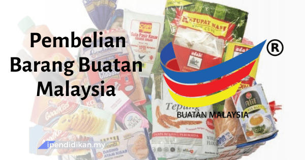 karangan pembelian barang buatan malaysia