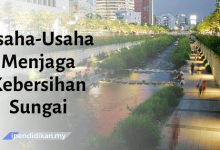 karangan usaha menjaga kebersihan sungai