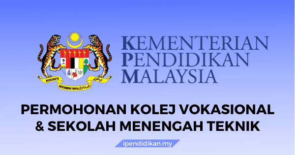 permohonan kv dan smt kolej vokasional sekolah menengah teknik