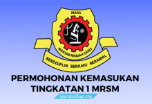 permohonan mrsm tingkatan 1