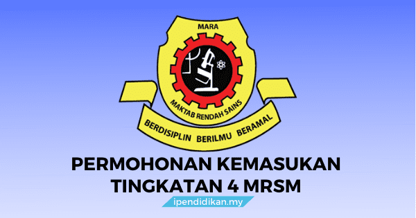 Kemasukan mrsm tingkatan 1 2022