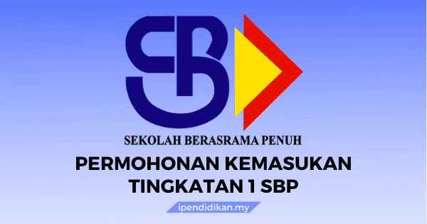 permohonan sbp tingkatan 1 1