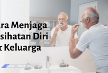 peta minda cara menjaga kesihatan diri keluarga