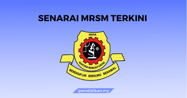 senarai mrsm terkini