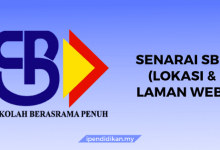 senarai penuh sbp terkini