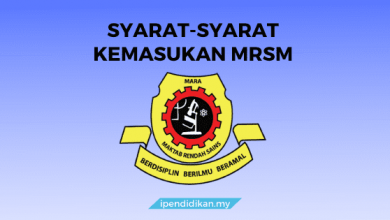 syarat kemasukan mrsm terkini