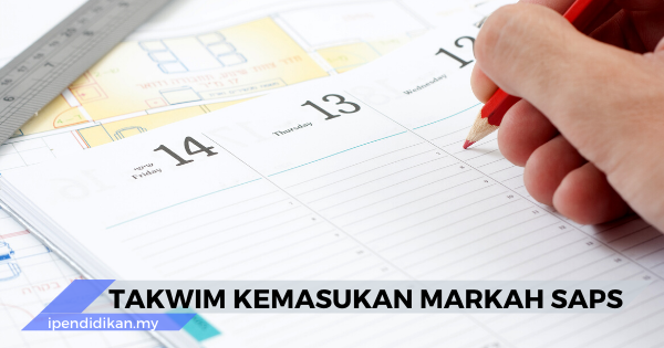 takwim guru kemasukan markah saps